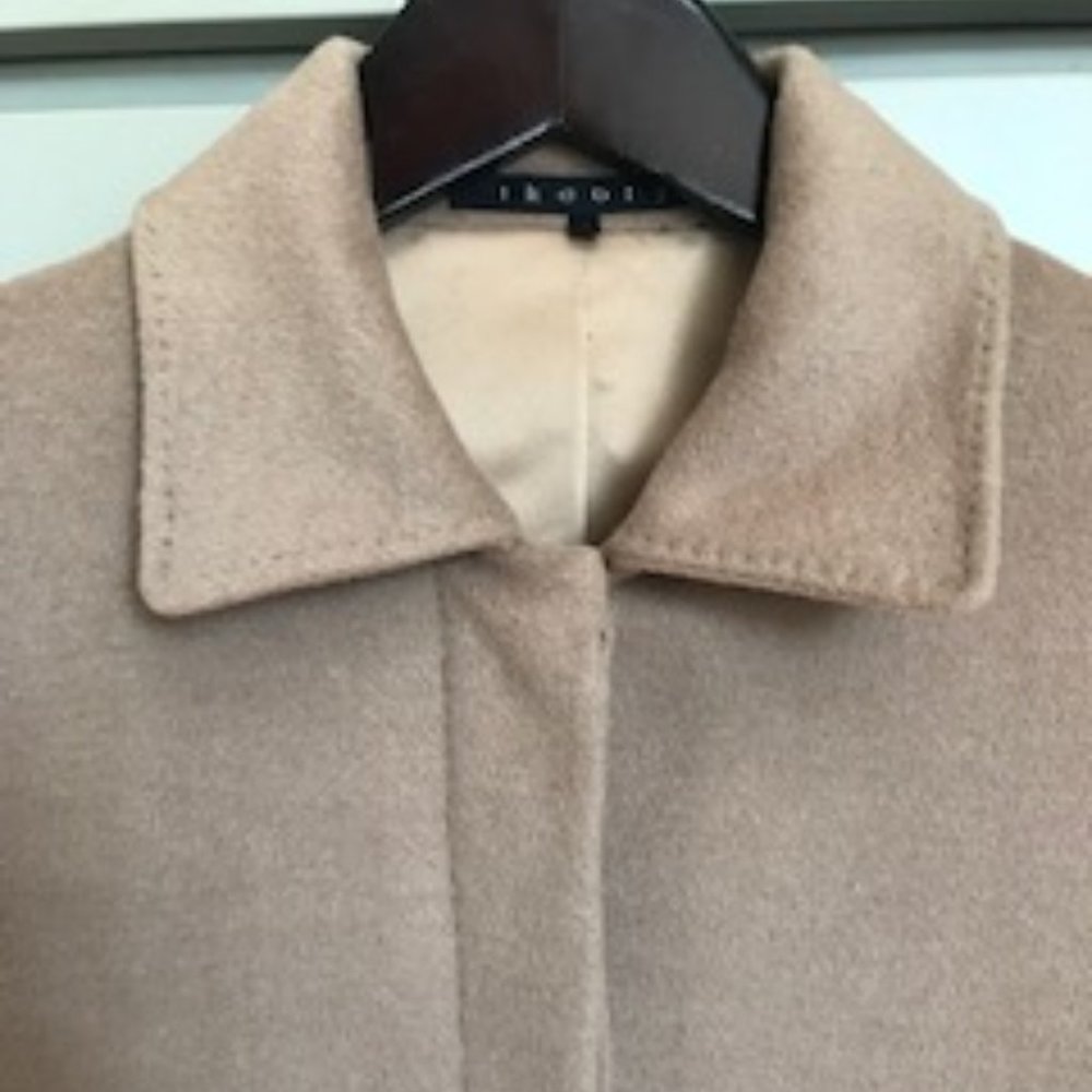 Theory Wool Cashmere Blend Coat - Picture 2 of 12
